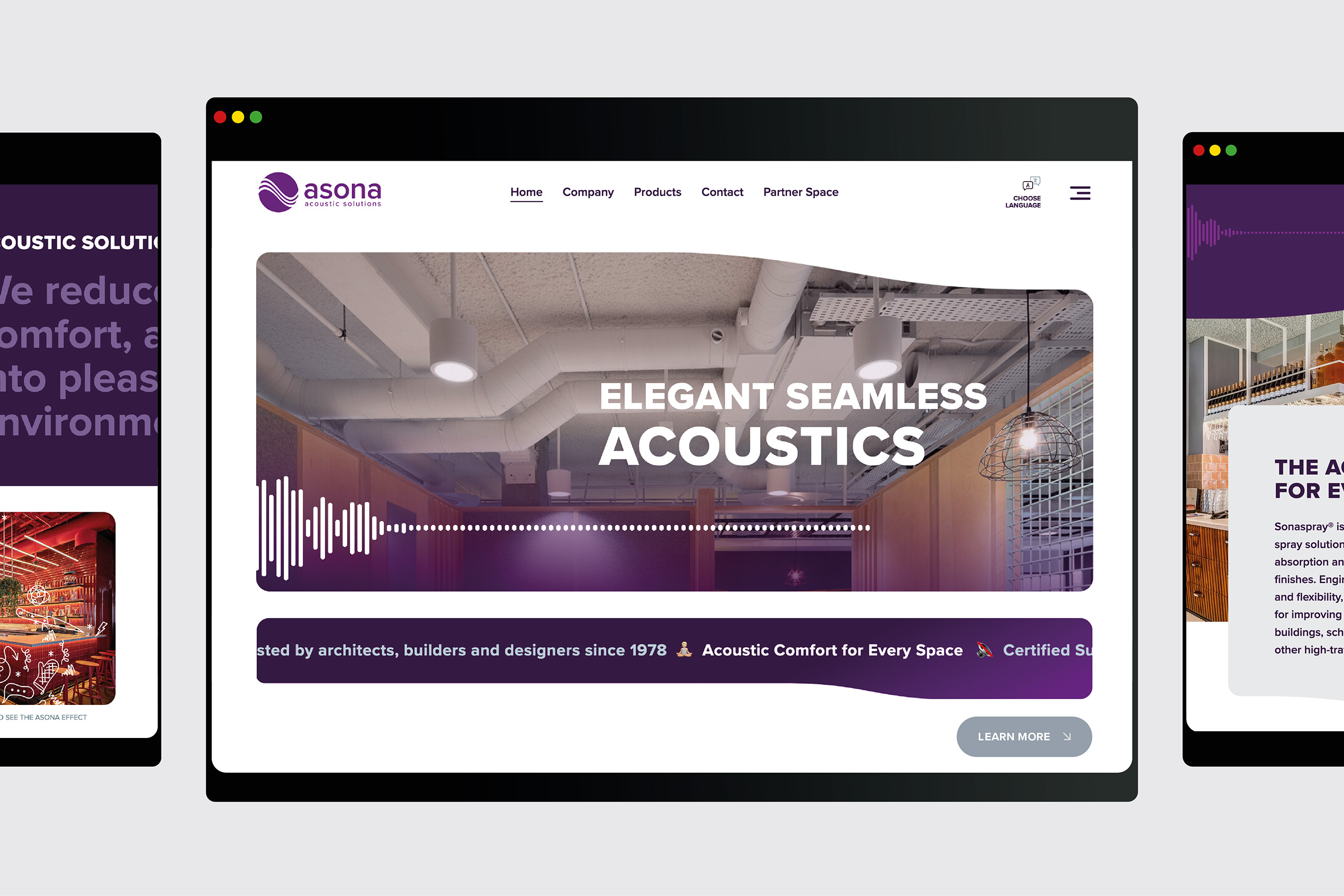Vormgeving Asona Website en branding